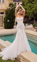 Long Formal Dress CD858W by Ladivine