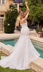 Long Formal Dress CD858W by Ladivine