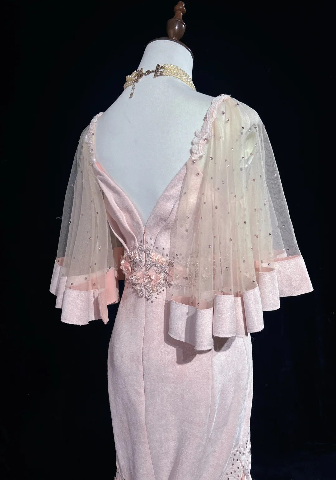 Vintage Prom Dresses 90s Mermaid Sweetheart Pink Satin With Appliqued Beading Long Evening Outfits N3193
