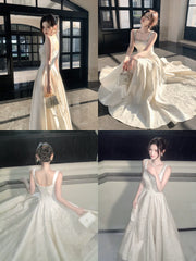 Elegant A line Square Neck Floral Satin Ankle Length With Silver Beaded Prom Dresses 16th Nigh Party Birthday Outfits AB2418