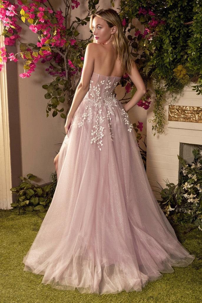 Andrea & Leo A1029 Strapless Corset Prom Dress