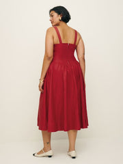 Balia Linen Dress Es