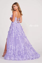 Ellie Wilde EW34109 Long Formal A Line Dress