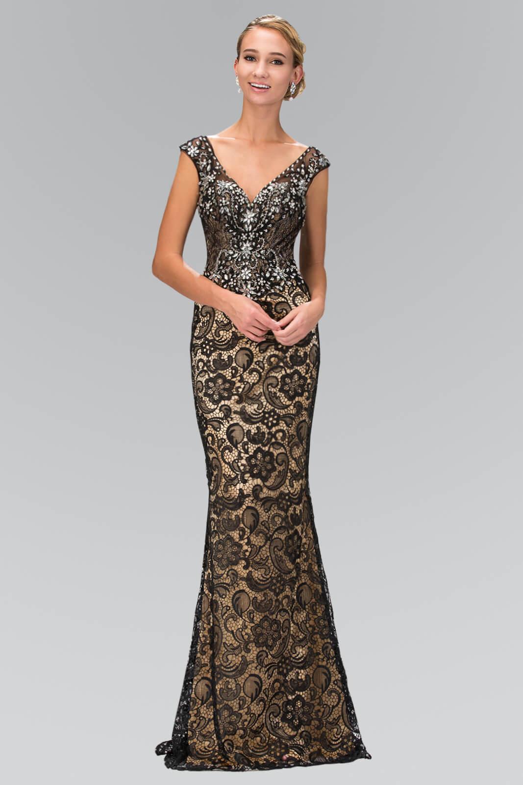 Full Lace Prom Long Dress Formal