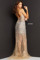 Jovani 07185 One Shoulder Sexy Long Prom Dress