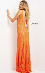 Jovani 08674 Sleeveless Long Prom Formal Dress