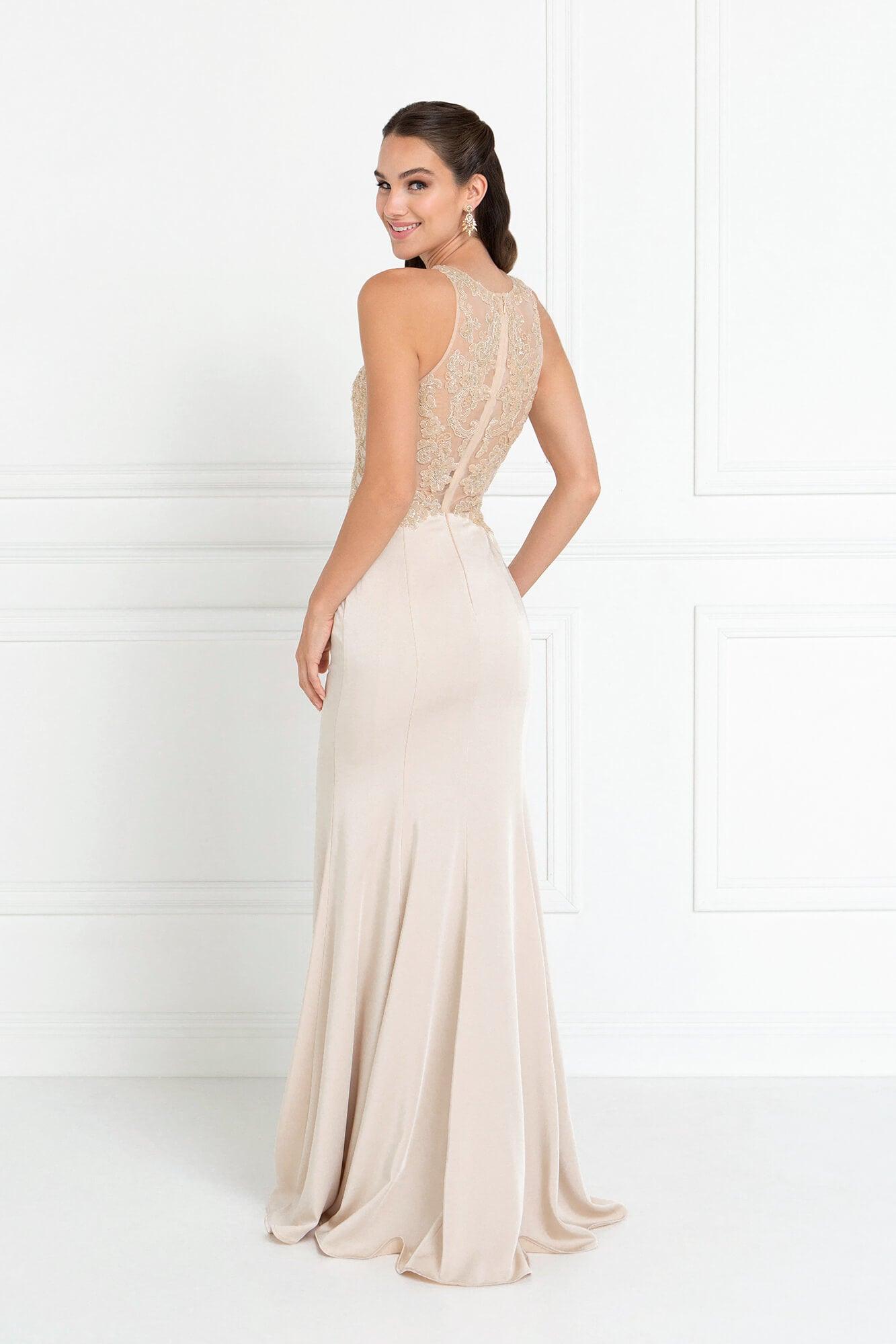 Long Prom Dress Evening Mermaid Gown