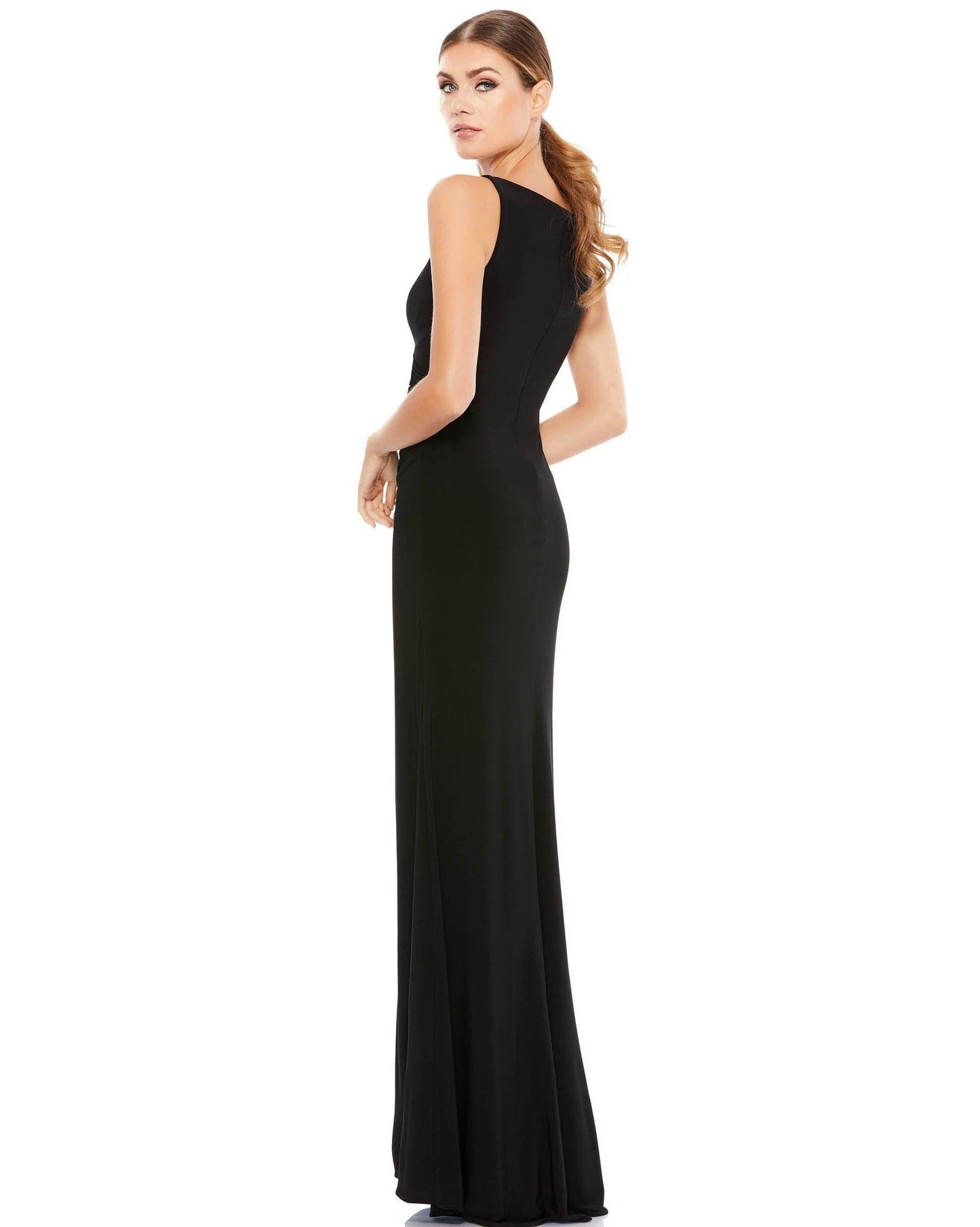 Prom Long Sleeveless Formal Dress Sleeveless Detail Mac Duggal 26513