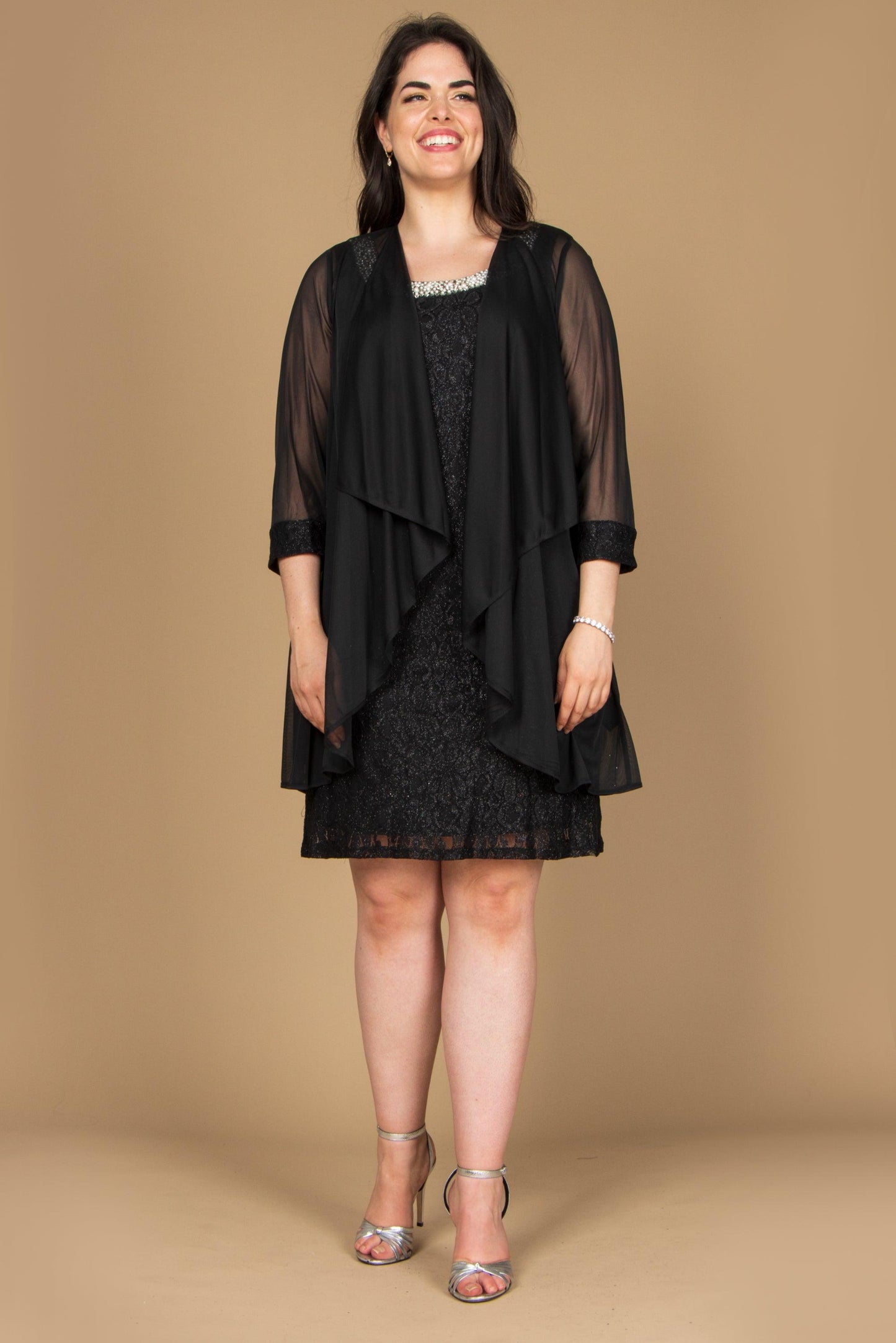 Short Jacket Mother of the Bride Dress by R&M Richards 2208