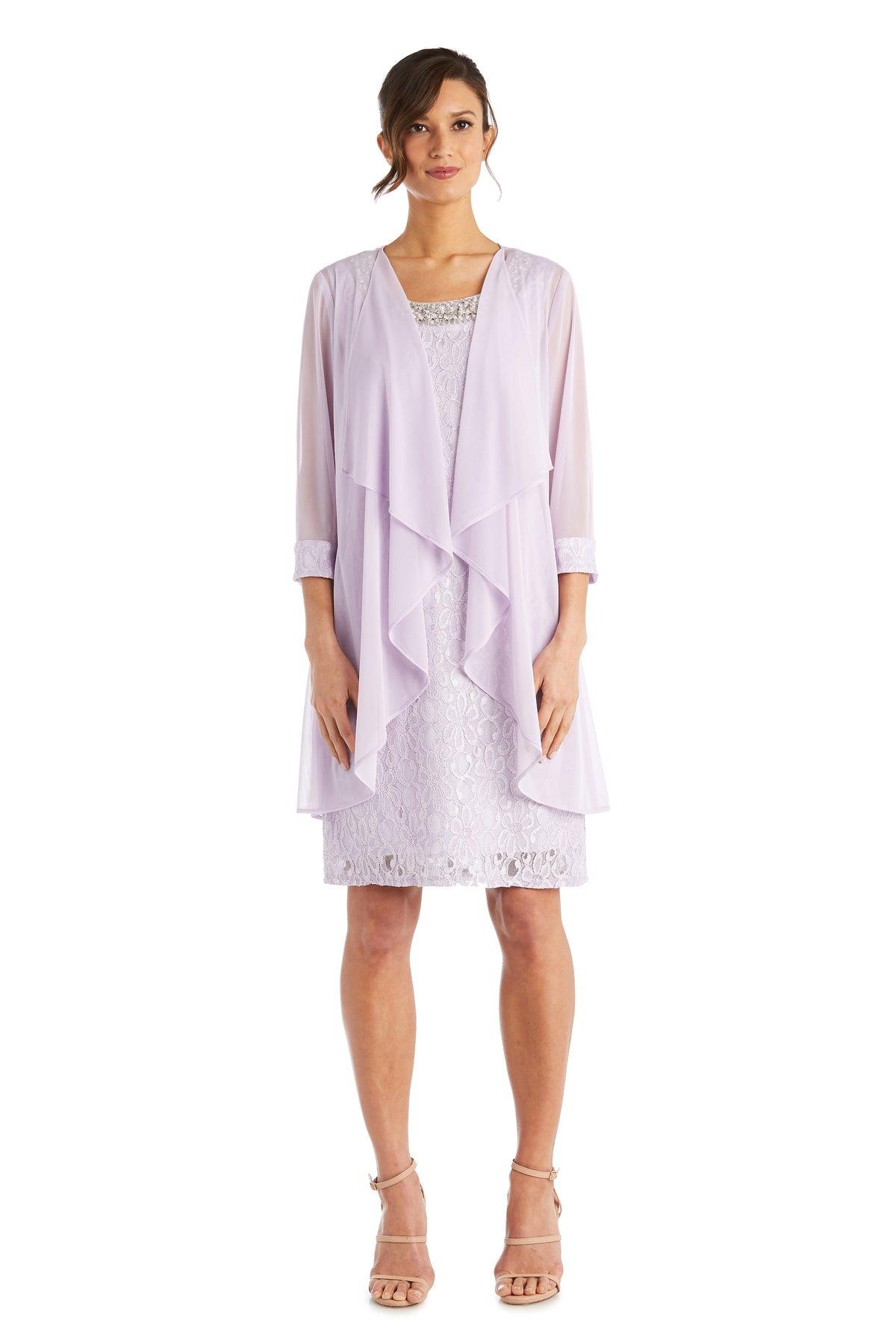 Short Jacket Mother of the Bride Dress by R&M Richards 2208