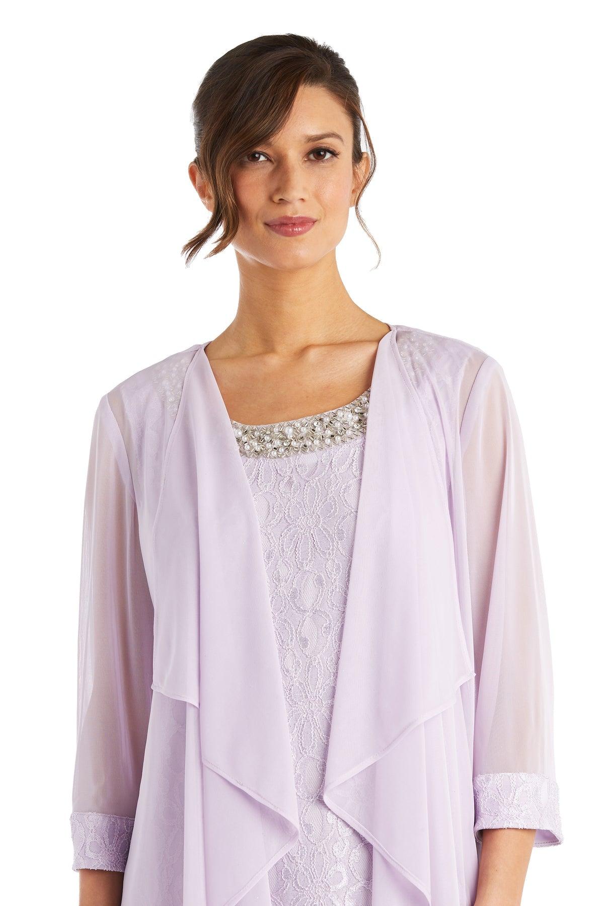 Short Jacket Mother of the Bride Dress by R&M Richards 2208