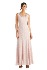 Mother Of The Bride Long Dress Long R&M Richards 2382