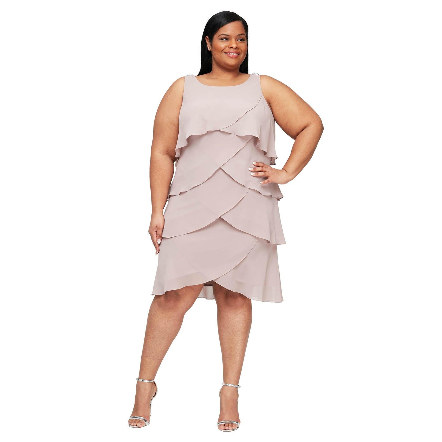 SL Fashions 614044 Formal Short Cocktail Dress