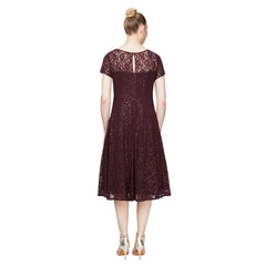 SL Fashions 9119129 Formal Short Dress Cocktail