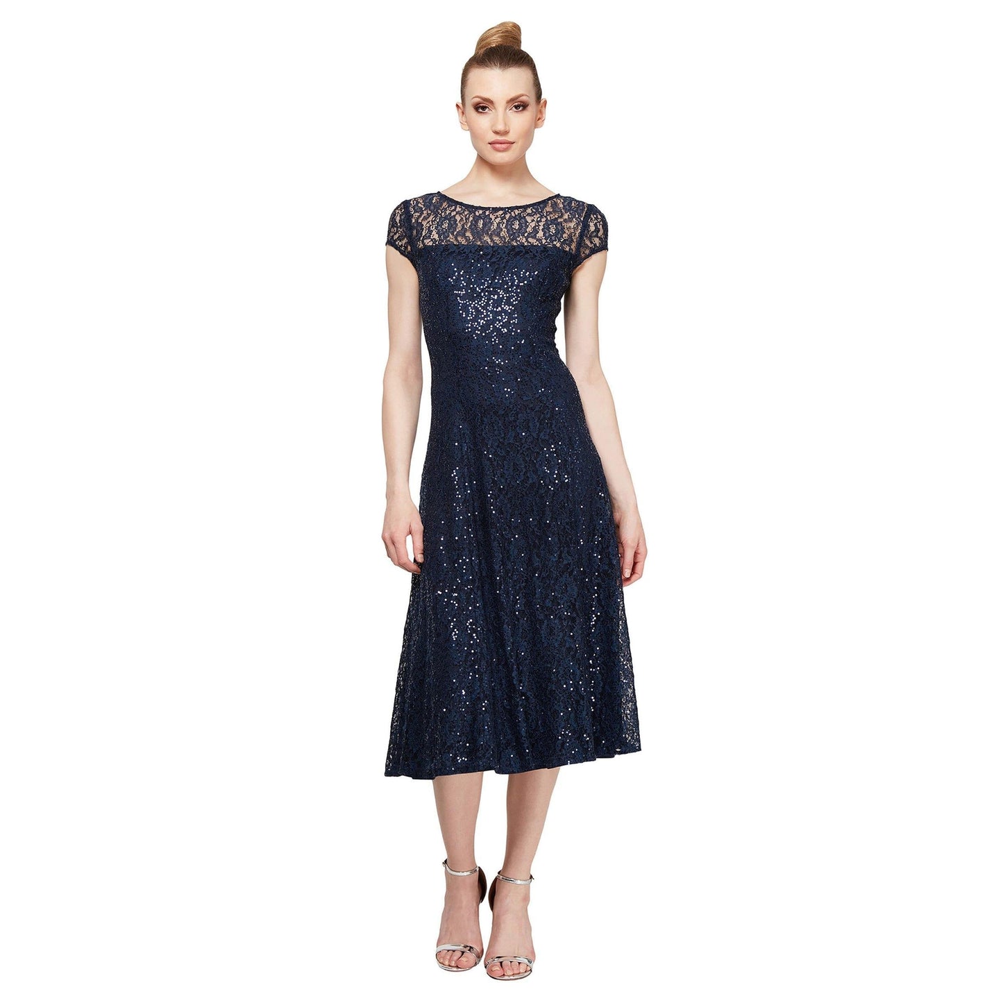 SL Fashions 9119129 Formal Short Dress Cocktail
