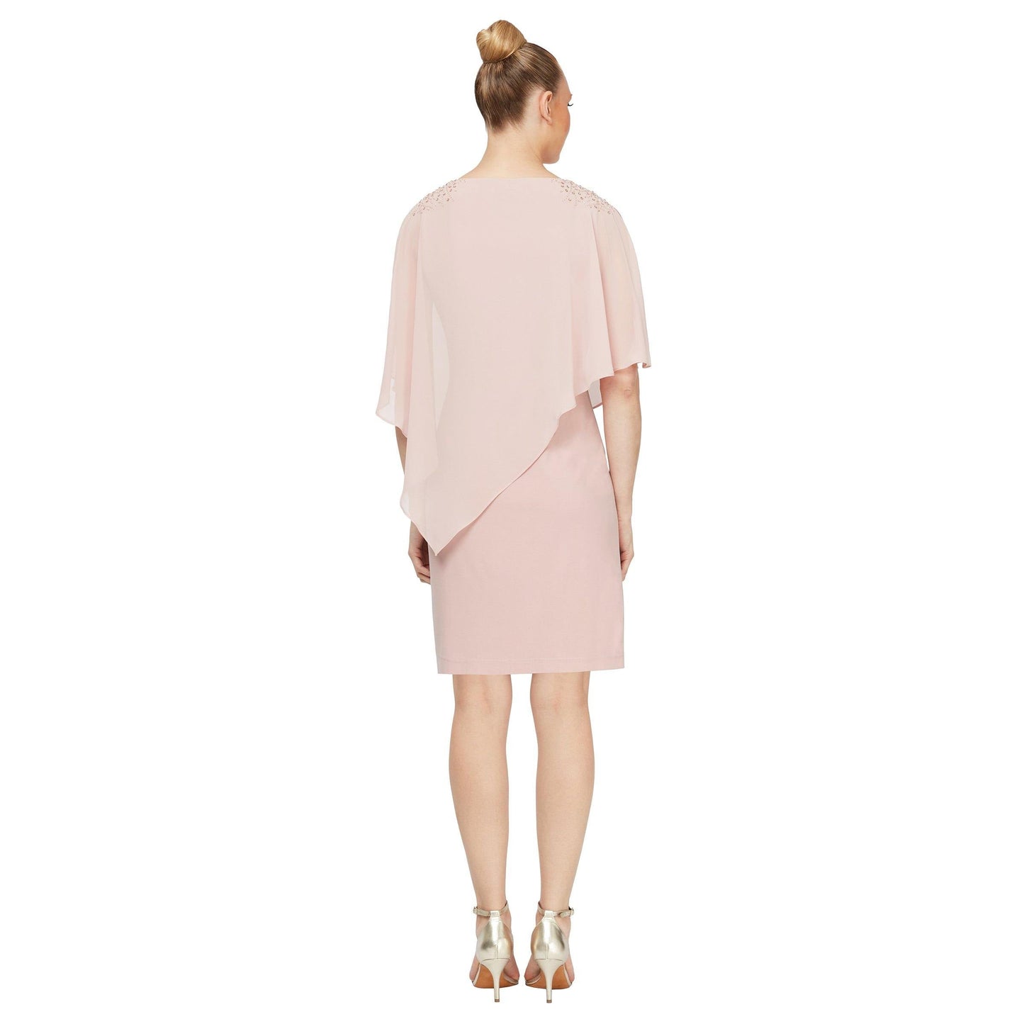 SL Fashions 9170368 Short Mother of the Bride Dress